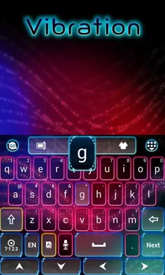 Keyboard Vibration android App screenshot 0